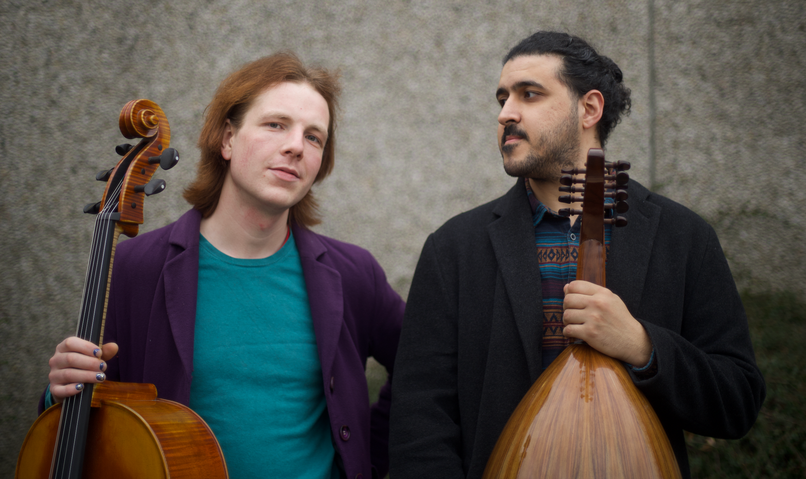 Sufian & P.R. Cello and Oud project photo.